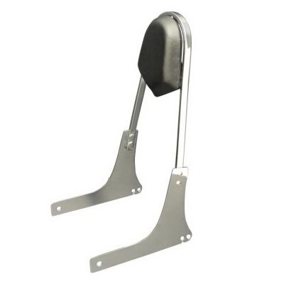 Opěrka Highway Hawk WIDE, chrom - pro motocykly HARLEY DAVIDSON modely FXD (sada)